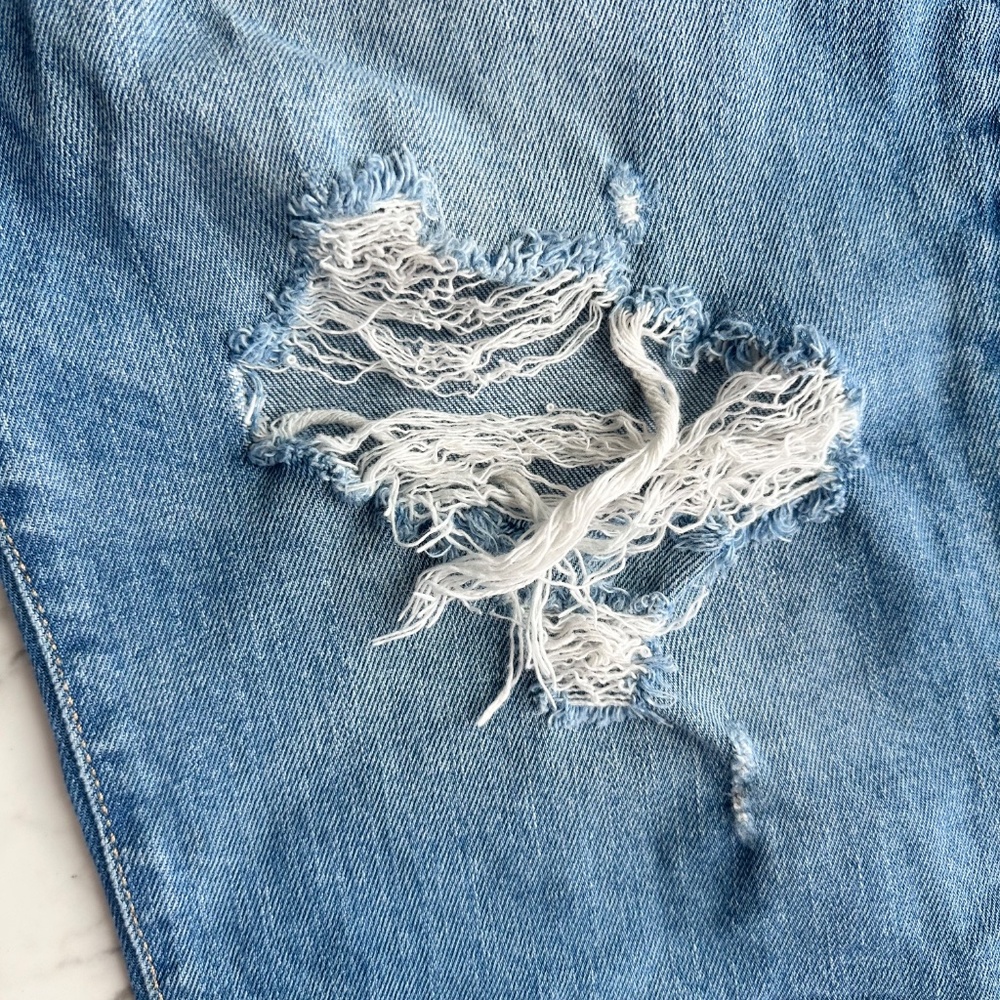 Higher High-Waisted OG Straight Ripped Jeans - Picture 4 of 6